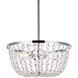 Gianna 3 Light 13 inch Chrome Pendant Ceiling Light
