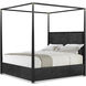 Kesden Silent Black Poster US King Bed, Wooden