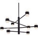 Copenhagen LED 24 inch Black Exterior Pendant