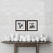 Plantling Black and White and Brown Framed Art, Propac