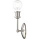 Lansdale 1 Light 5 inch Brushed Nickel Vanity Sconce Wall Light