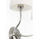 Thomas O'Brien Vendome LED 17.75 inch Polished Nickel Double Sconce Wall Light