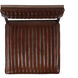 Houston 24" Leather Counter Stool in Medium Brown