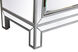 Modern Antique Silver Cabinet in Antique Sliver