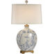 Wildwood 30 inch 100 watt Hand Painted Table Lamp Portable Light