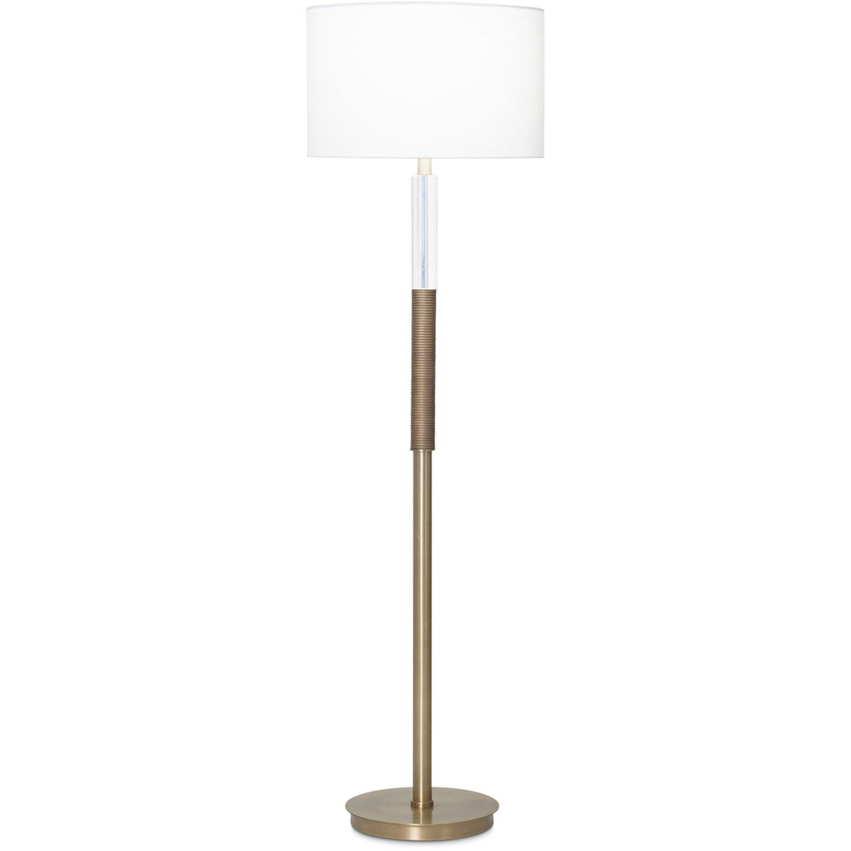 Sage 62 inch 150.00 watt Brass Floor Lamp Portable Light