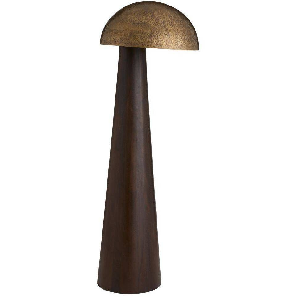 Hoffman 63 inch 60.00 watt Umber Mango Wood Floor Lamp Portable Light