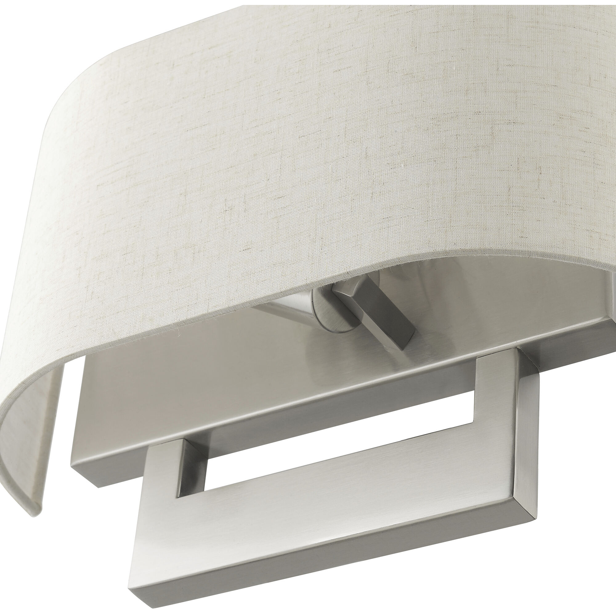 Allison Wall Sconce Wall Light in Brushed Nickel, Medium