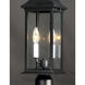Vicksburg 2 Light 20 inch Black Outdoor Pole/Post Mount