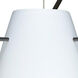 Tao 10 LED Black Cord Pendant Ceiling Light