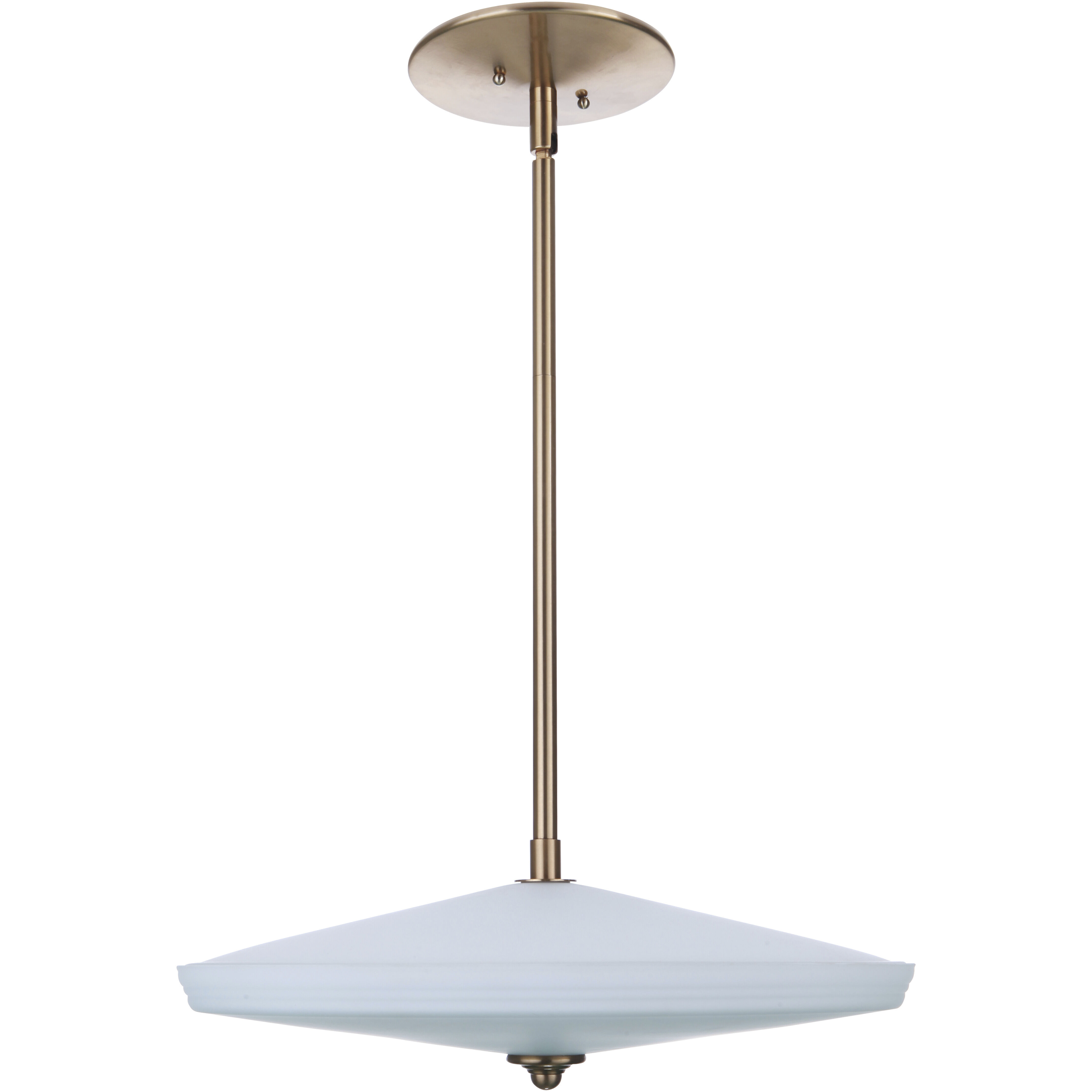Stenson 3 Light 18.03 inch Satin Brass Pendant Ceiling Light