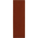 Ravena 96 X 30 inch Rust Handmade Rug