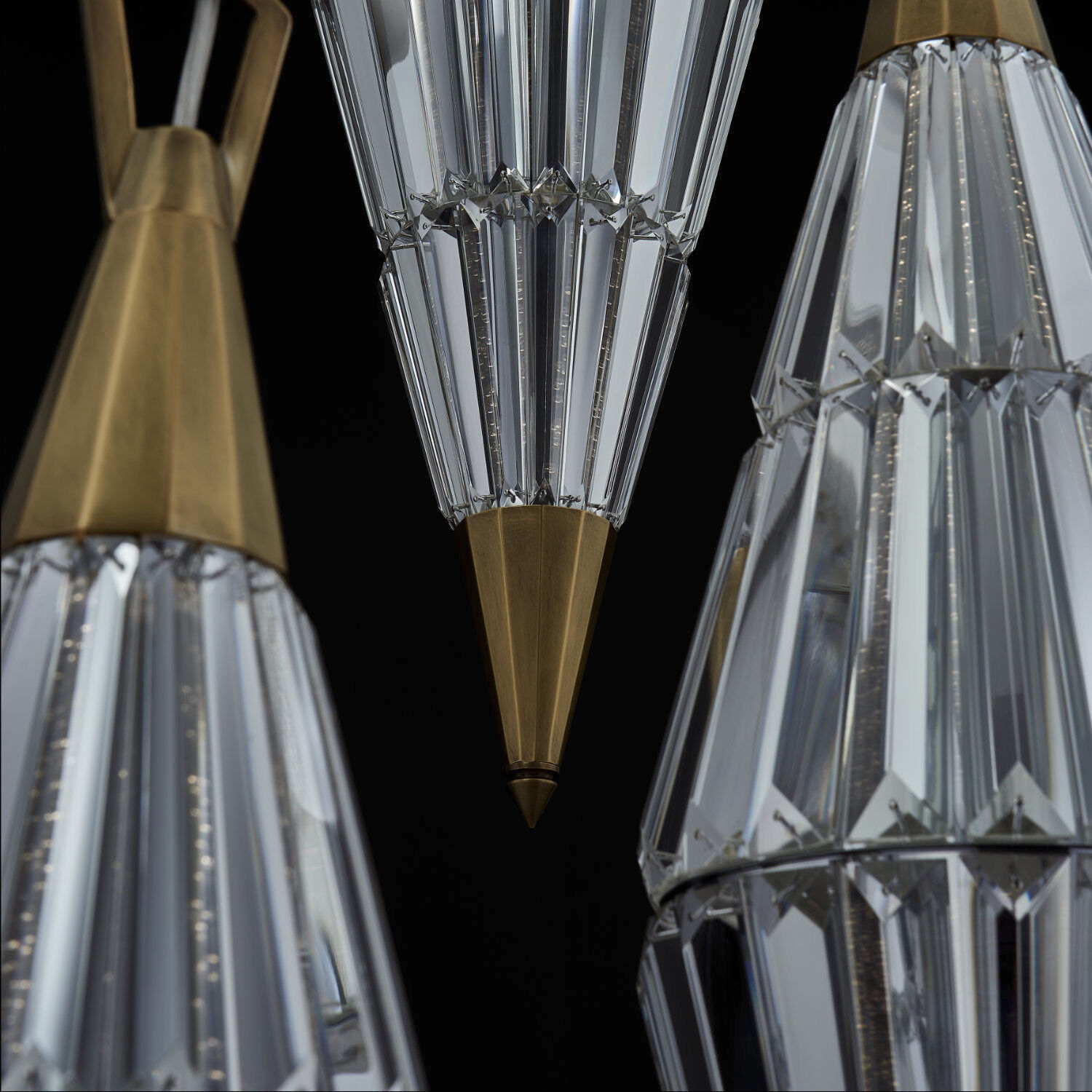 Allungato 30 inch True Brass Pendant Ceiling Light