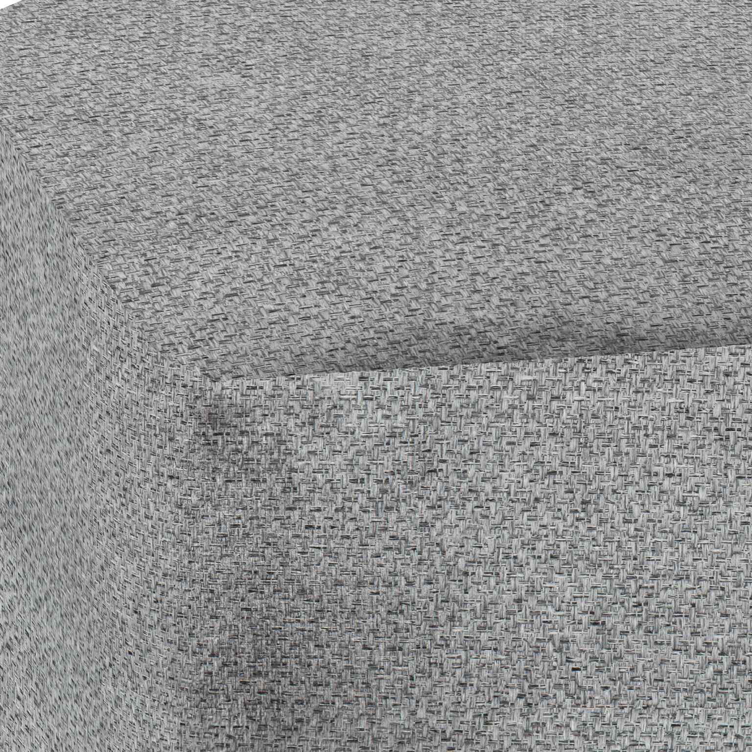 Panama Universal 18 inch Stone Ottoman