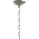 Ilia 6 Light 42.25 inch Brushed Nickel Chandelier Ceiling Light