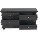 Ascona Hand Rubbed Black Chest