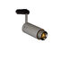 Exhaust Track 1 Light 110-120 Stone / Steel Spotlight Ceiling Light