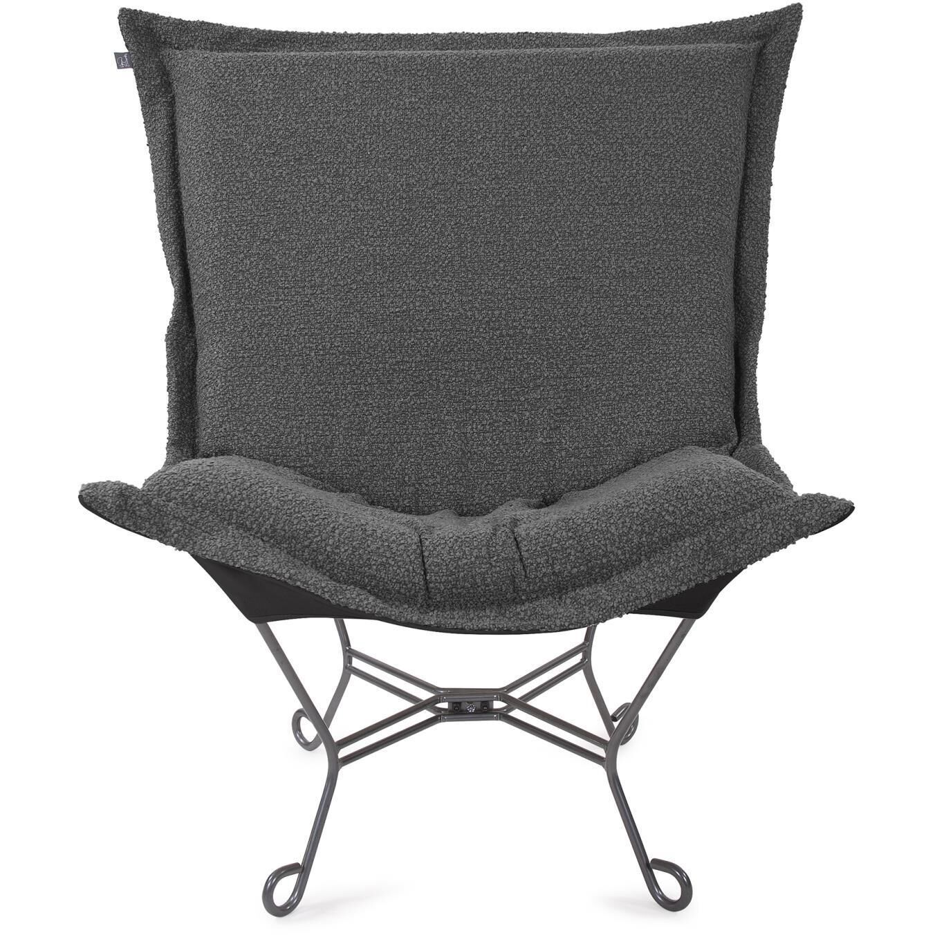 Barbet Charcoal Chair