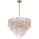 Addis 12 Light 26.75 inch Aged Brass Chandelier Ceiling Light in Spring