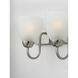 Axis 6 Light 48 inch Satin Nickel Bath Vanity Wall Light