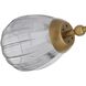 Smyth 9 Light 54 inch Antique Brass Chandelier Ceiling Light