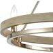 Ramsey 6 Light 24 inch Satin Nickel Chandelier Ceiling Light