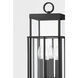 Longport 4 Light 21 inch Textured Black Post