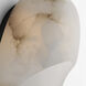 Kelly Wearstler Esculpa LED 6 inch Alabaster and Bronze Elongated Wall Light