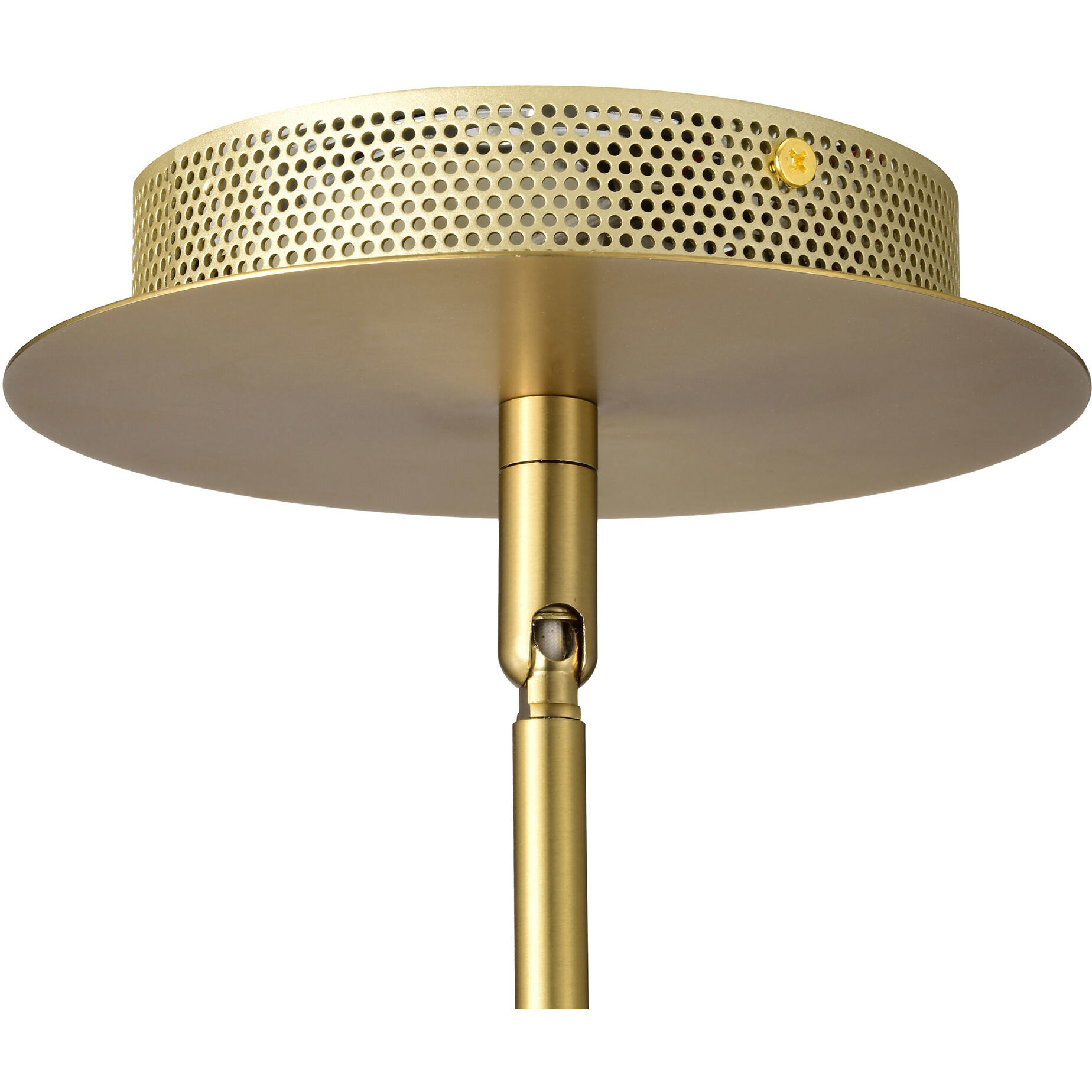 Idris LED 13 inch Vintage Brass Pendant Ceiling Light