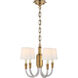 Thomas O'Brien VIVIAN 4 Light 18.50 inch Mini Chandelier