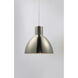 Cora 1 Light 13.75 inch Satin Nickel Single Pendant Ceiling Light
