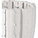 Fluted 10.5 X 7.75 inch Vase, Medium