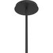 Pod LED 8.25 inch Sand Coal Black Pendant Ceiling Light