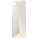 Ambiance Collection LED 22 inch White Crackle Outdoor Wall Sconce