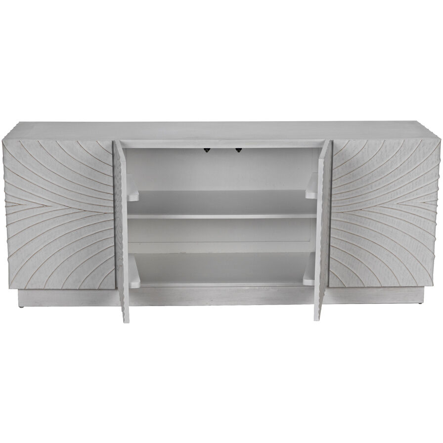 Cavalier 80 X 22 inch White Wash Sideboard