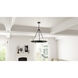 Gloucester 6 Light 28.25 inch Matte Black Chandelier Ceiling Light