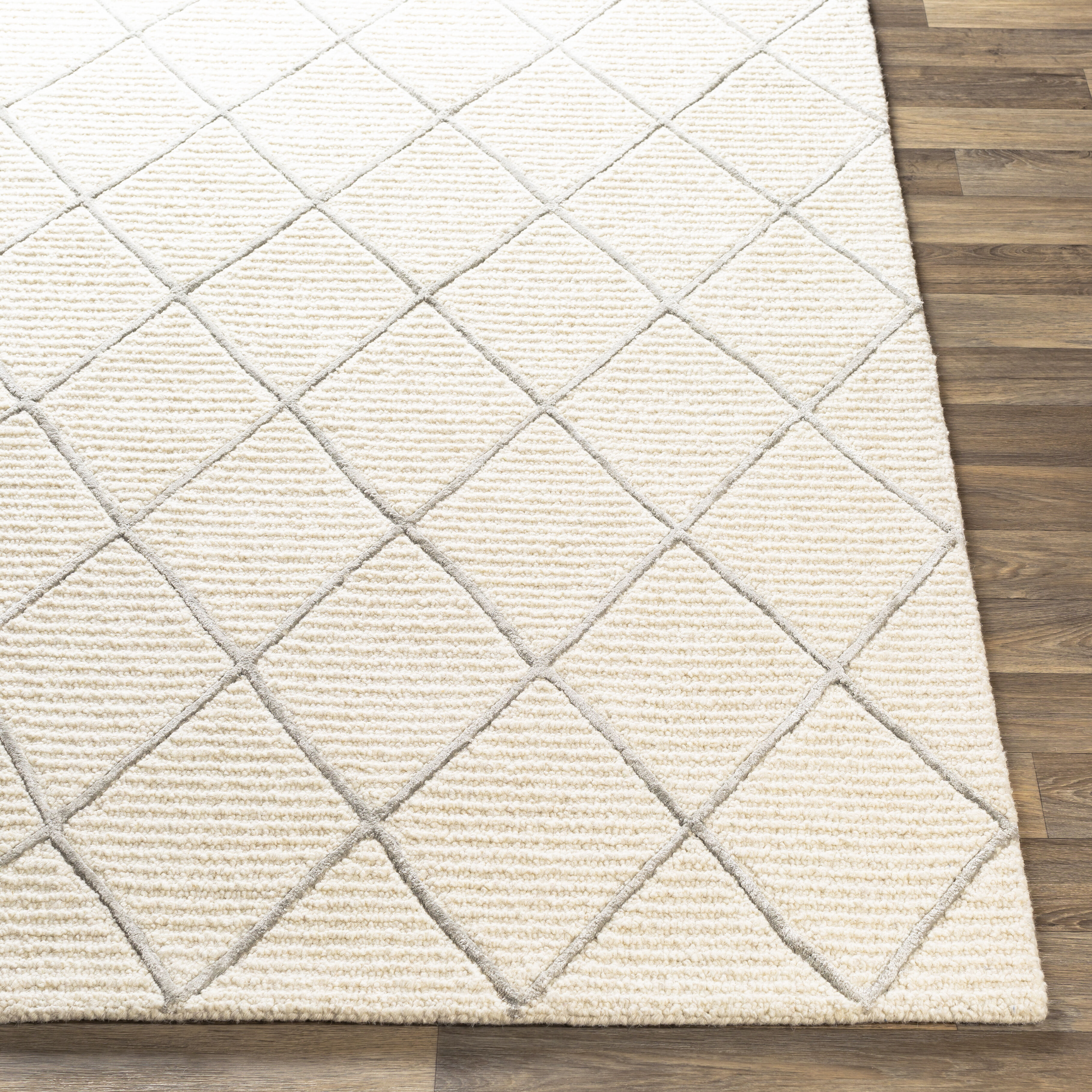 Eaton 36 X 24 inch Ivory Rug in 2 x 3, Rectangle