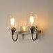 Goblet 2 Light 14 inch Satin Nickel Bath Vanity Wall Light
