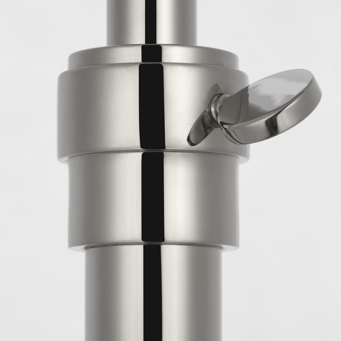 Thomas O'Brien Bryant 44.25 inch 4.6 watt Polished Nickel Adjustable Cordless Floor Lamp Portable Light