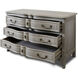 Dann Foley Slate Gray Washed Chest