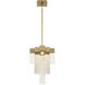 Bloomfield LED 8 inch Gold Pendant Ceiling Light