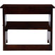 Melrose  15 inch Plantation Cherry Step Stool