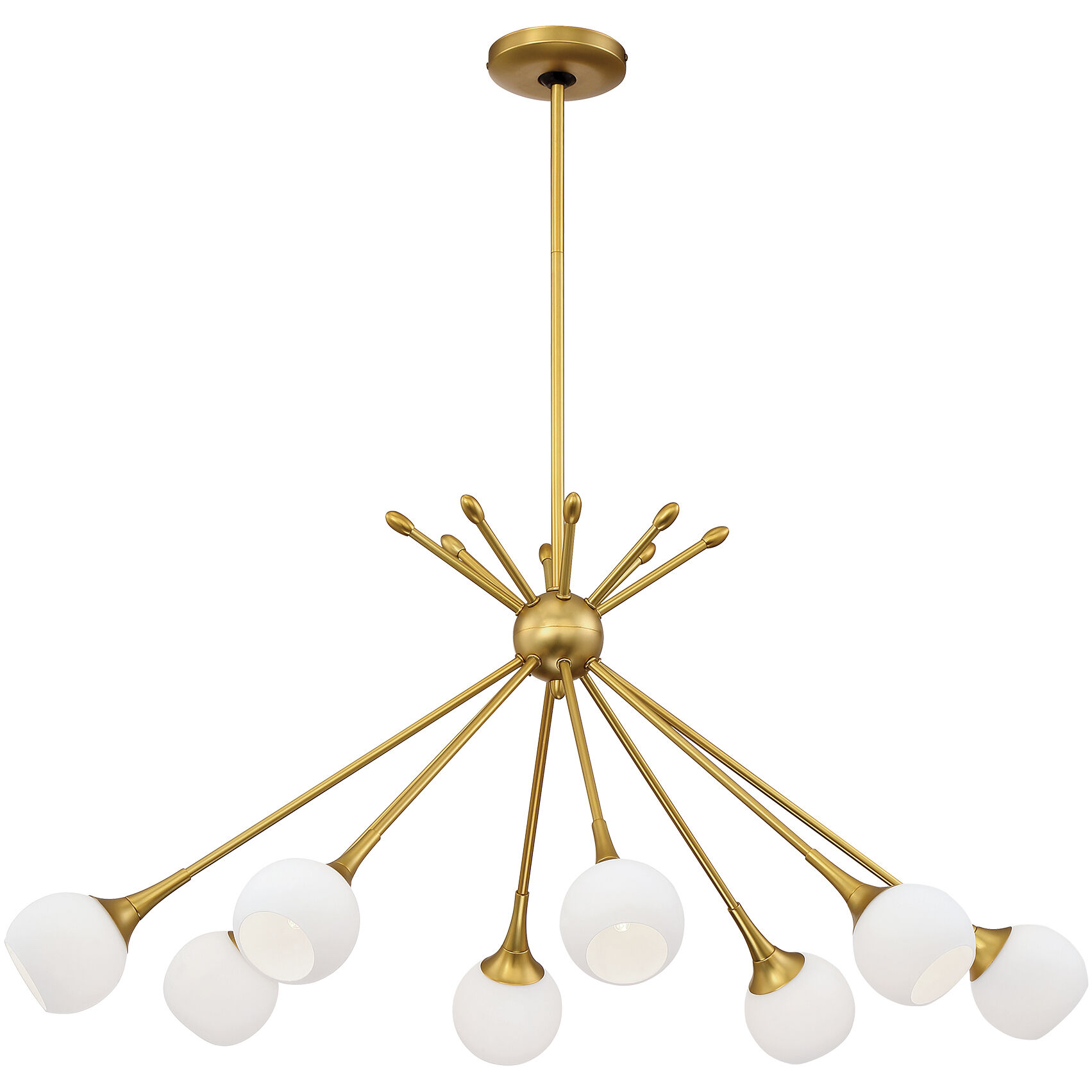 Pontil 8 Light 36.5 inch Honey Gold Island Light Ceiling Light
