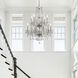 Traditional Crystal 12 Light 26.5 inch Polished Chrome Chandelier Ceiling Light in Clear Hand Cut