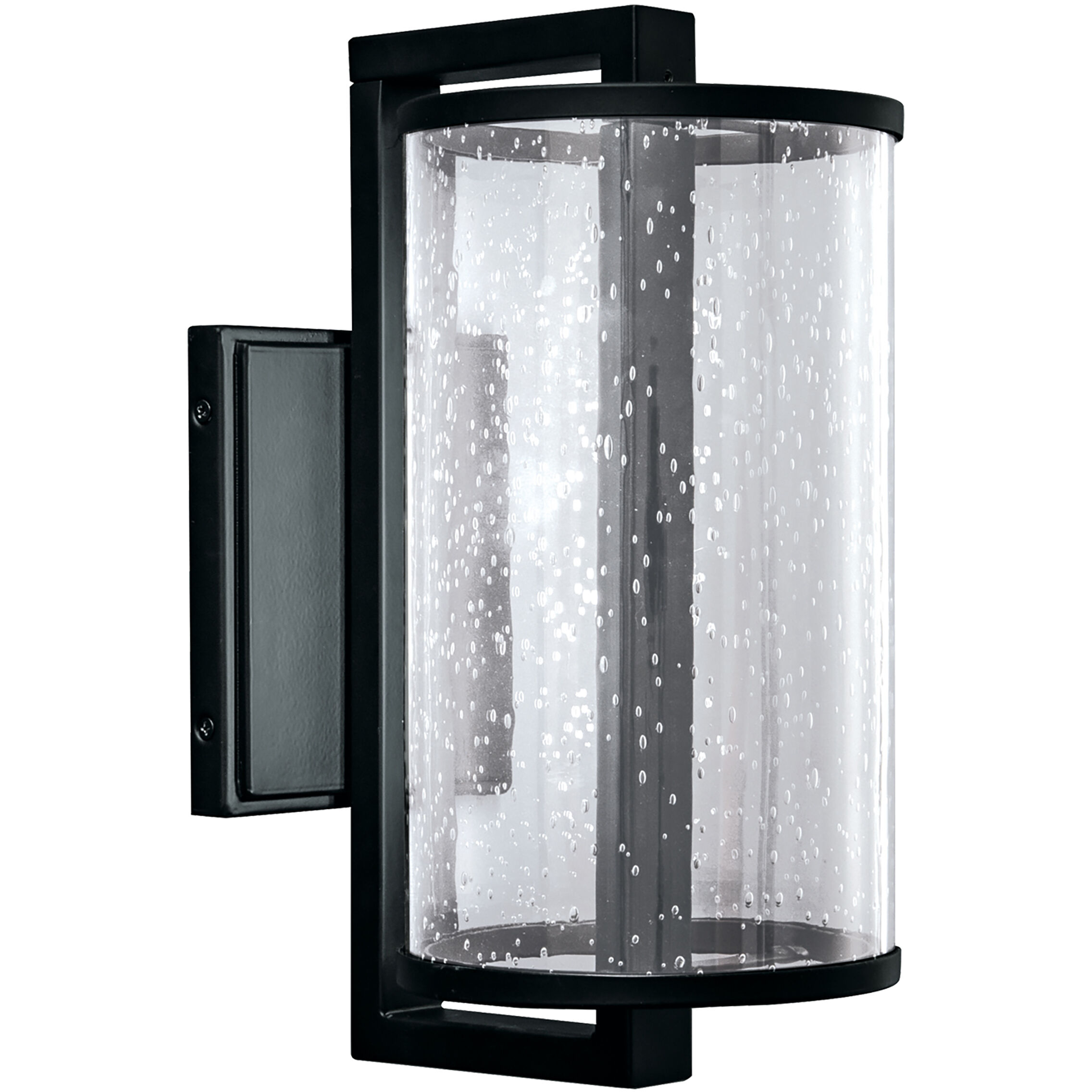 Candela LED 13 inch Matte Black Outdoor Wall Sconce