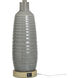 Daniel 30 inch 100.00 watt Gray Washed Table Lamp Portable Light