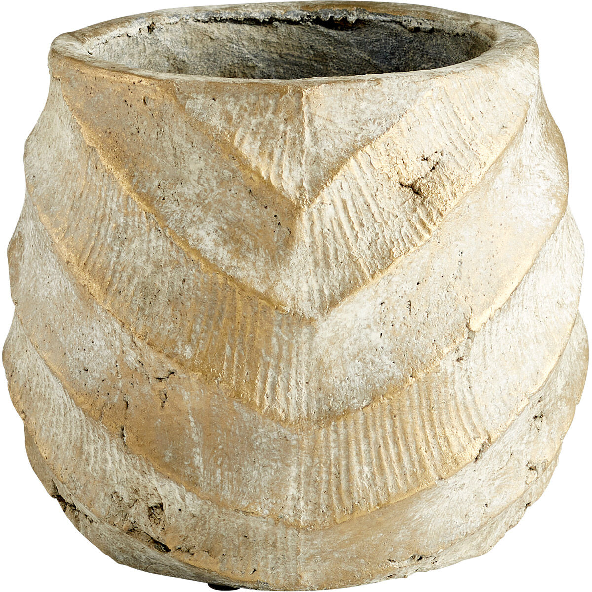 Cache Creek Brown Sandstone Planter, Large