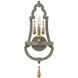 Cordoba LED 9 inch Distressed Iron Sconce Wall Light