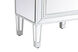 Reflexion 29 X 18 inch White Nightstand