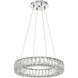 Dickinson 1 Light 18 inch Chrome Chandelier Ceiling Light